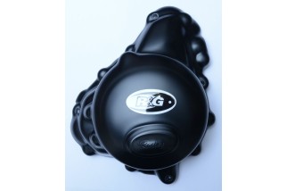 Couvre-carter gauche R&G RACING Race Series noir Triumph
