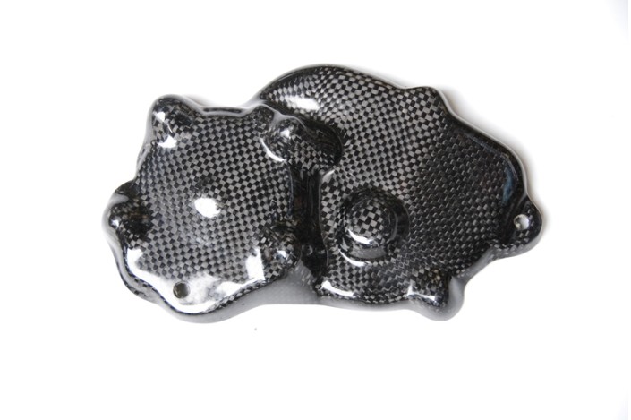 Couvre carter alternateur LIGHTECH carbone brillant