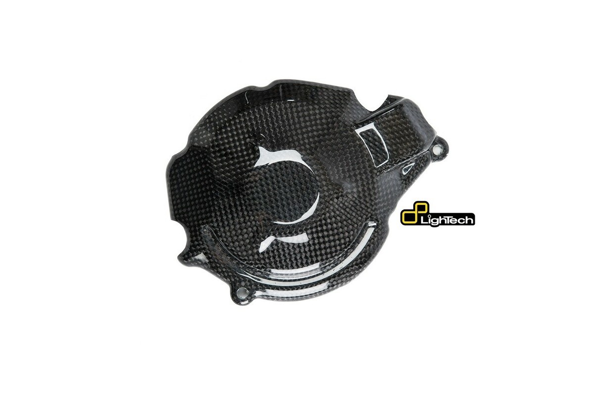 Couvre-carter alternateur LIGHTECH carbone brillant