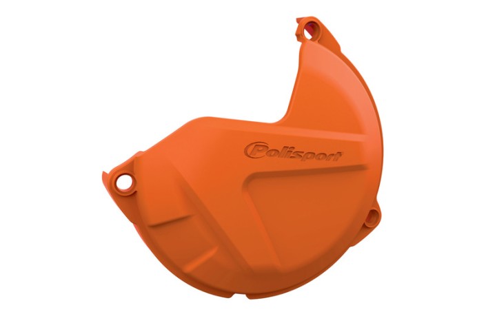 Protection de carter d'embrayage POLISPORT orange KTM