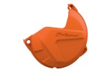 Protection de carter d'embrayage POLISPORT orange KTM