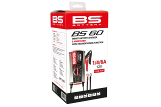 Chargeur de batterie pro-intelligent BS BATTERY BS60 - 12V 1/4/6A