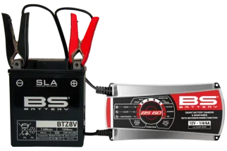 Chargeur de batterie pro-intelligent BS BATTERY BS60 - 12V 1/4/6A