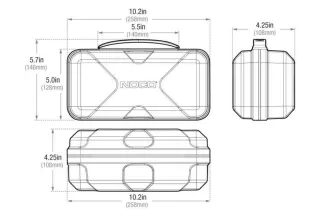 Boîtier de protection XL NOCO EVA