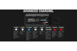 Chargeur de batterie intelligent NOCO Genius10 6/12V 10A