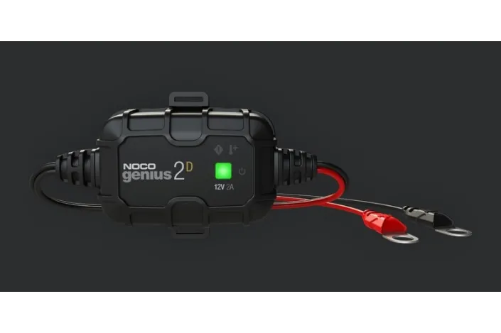 Chargeur de batterie intelligent montage direct cosses NOCO Genius2D 12V 2A