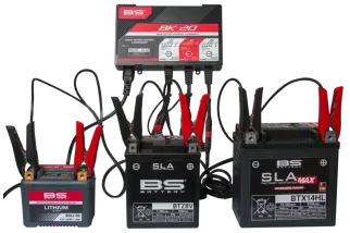 Chargeur de batterie intelligent BS BATTERY BK20 6V/12V 3x2A