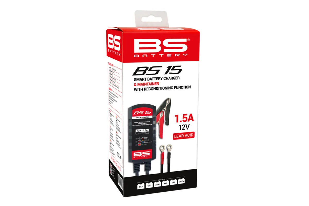 Chargeur de batterie intelligent BS BATTERY BS15