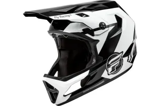 Casque enfant vélo FLY RACING Rayce - noir/blanc/gris