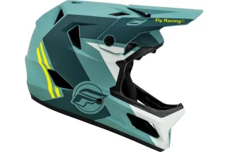 Casque vélo FLY RACING Rayce - Matte Blue Stone/Hi-Vis
