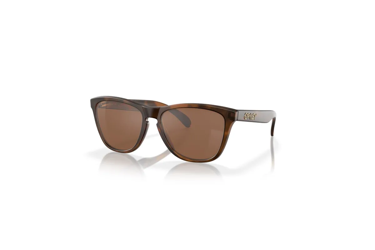 Lunettes de soleil OAKLEY Frogskins Verres Prizm Tungsten - Monture Matte Tortoise