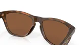 Lunettes de soleil OAKLEY Frogskins Verres Prizm Tungsten - Monture Matte Tortoise