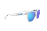 Lunettes de soleil OAKLEY Frogskins - verres Prizm Sapphire, monture Crystal Clear