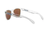 Lunettes de soleil OAKLEY Frogskins - verres Prizm Sapphire, monture Crystal Clear