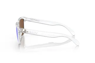 Lunettes de soleil OAKLEY Frogskins - verres Prizm Violet, monture Polished Clear