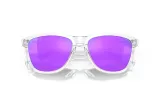 Lunettes de soleil OAKLEY Frogskins - verres Prizm Violet, monture Polished Clear