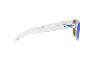 Lunettes de soleil OAKLEY Manorburn - verres Prizm Sapphire, monture Polished Clear