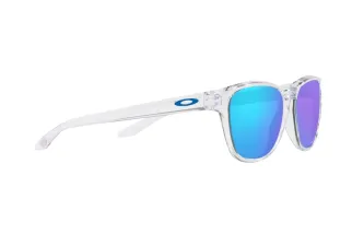 Lunettes de soleil OAKLEY Manorburn - verres Prizm Sapphire, monture Polished Clear