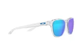 Lunettes de soleil OAKLEY Manorburn - verres Prizm Sapphire, monture Polished Clear