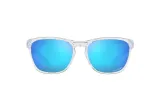 Lunettes de soleil OAKLEY Manorburn - verres Prizm Sapphire, monture Polished Clear