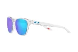 Lunettes de soleil OAKLEY Manorburn - verres Prizm Sapphire, monture Polished Clear