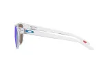 Lunettes de soleil OAKLEY Manorburn - verres Prizm Sapphire, monture Polished Clear