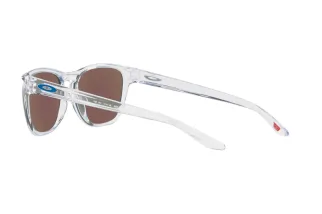 Lunettes de soleil OAKLEY Manorburn - verres Prizm Sapphire, monture Polished Clear