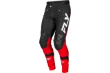 Pantalon vélo FLY RACING Rayce - rouge/noir/blanc