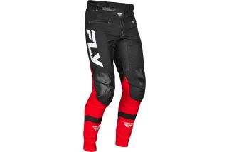 Pantalon vélo FLY RACING Rayce - rouge/noir/blanc