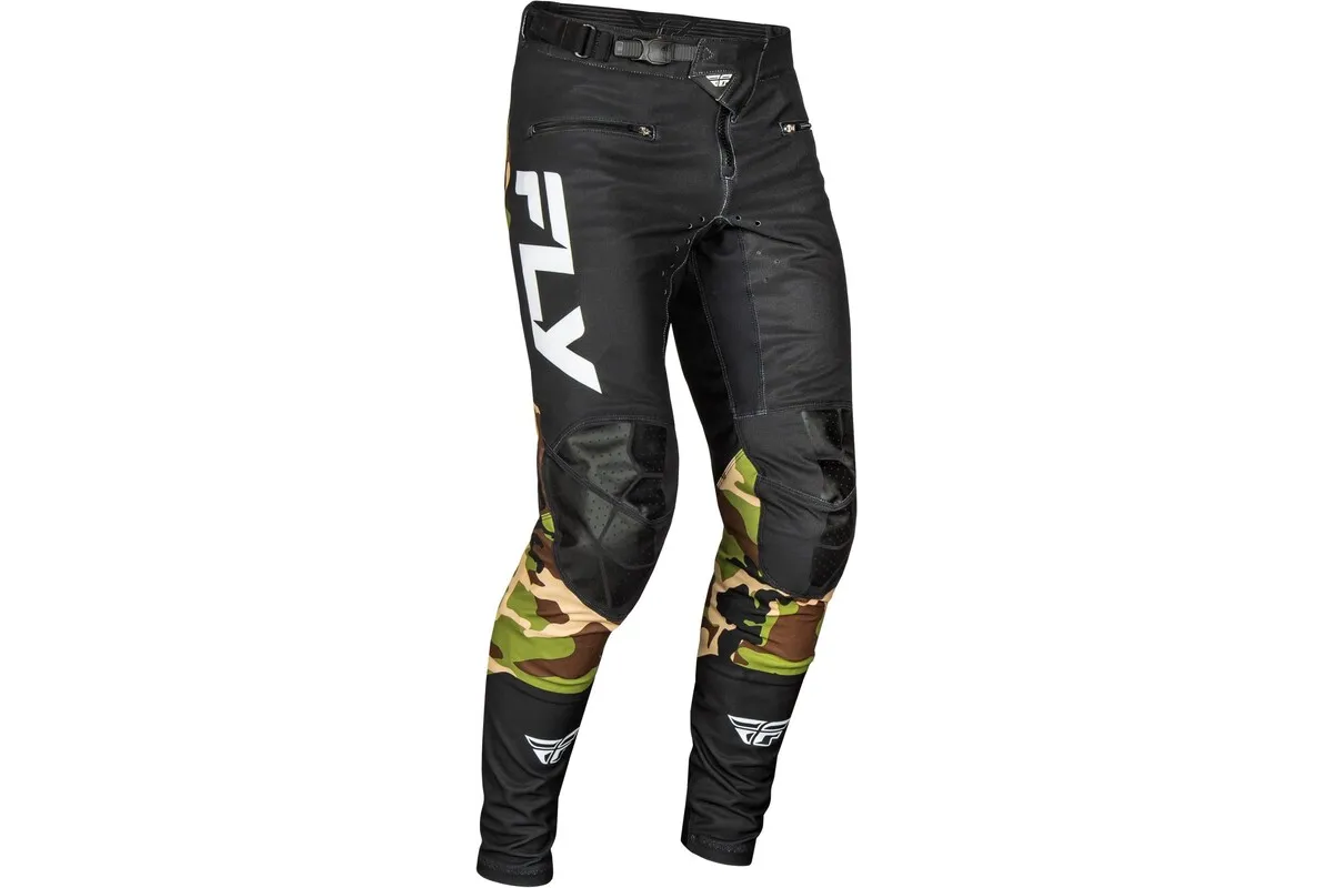 Pantalon vélo enfant FLY RACING Rayce - noir/camo