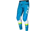 Pantalon vélo enfant FLY RACING Rayce - bleu/blanc/vert citron