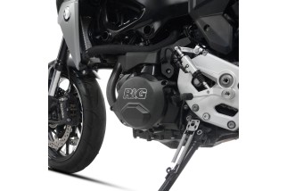 Kit de couvre-carter moteur (alternateur/embrayage) R&G RACING PRO noir