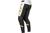 Pantalon vélo enfant FLY RACING Rayce - blanc/noir/or