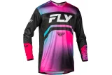 Maillot vélo FLY RACING Rayce - fuschia/noir/teal