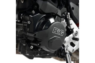 Kit de couvre-carter moteur (alternateur/embrayage) R&G RACING PRO noir