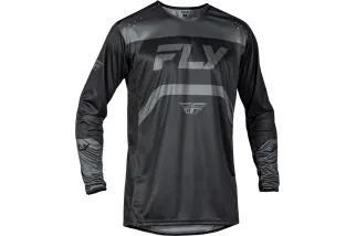 Maillot vélo FLY RACING Rayce - noir/charbon