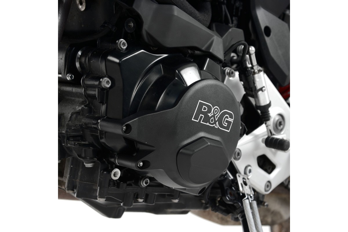 Couvre-carter gauche (alternateur) R&G RACING PRO noir