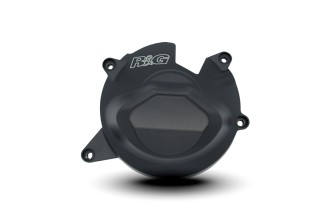 Couvre-carter gauche (alternateur) R&G RACING PRO noir 