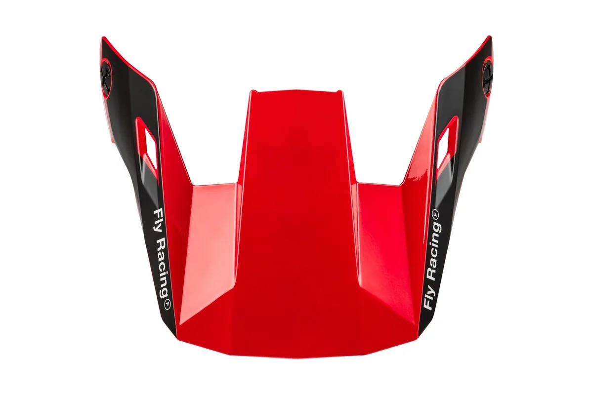 Visière FLY RACING Rayce vélo enfant - rouge/noir/blanc