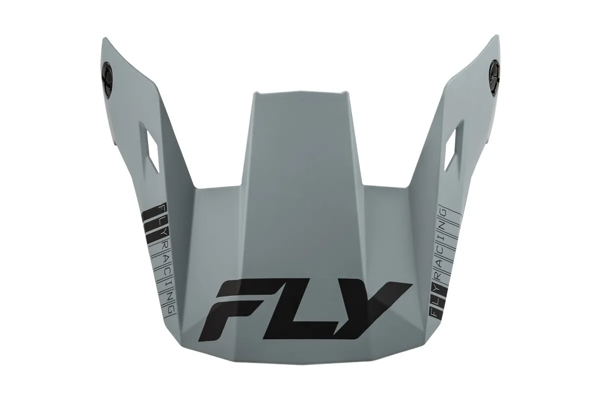 Visière FLY RACING Rayce vélo enfant - gris mat