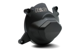 Couvre-carter gauche (alternateur) R&G RACING PRO noir 