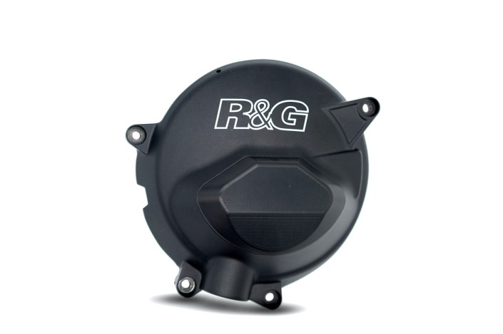 Kit de couvre-carter moteur (alternateur/embrayage) R&G RACING PRO noir