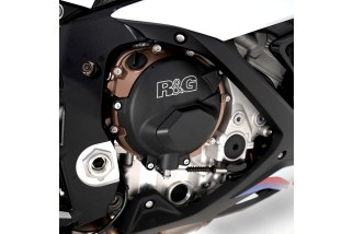 Kit de couvre-carter moteur (alternateur/embrayage) R&G RACING PRO noir