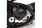 Kit de couvre-carter moteur (alternateur/embrayage) R&G RACING PRO noir