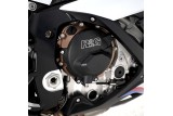 Kit de couvre-carter moteur (alternateur/embrayage) R&G RACING PRO noir