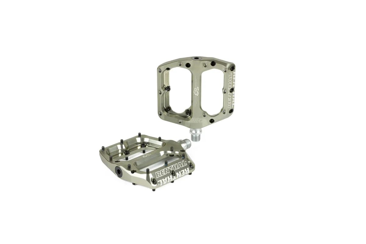 Paire de pédales  RENTHAL CYCLE Revo-F - AluGold