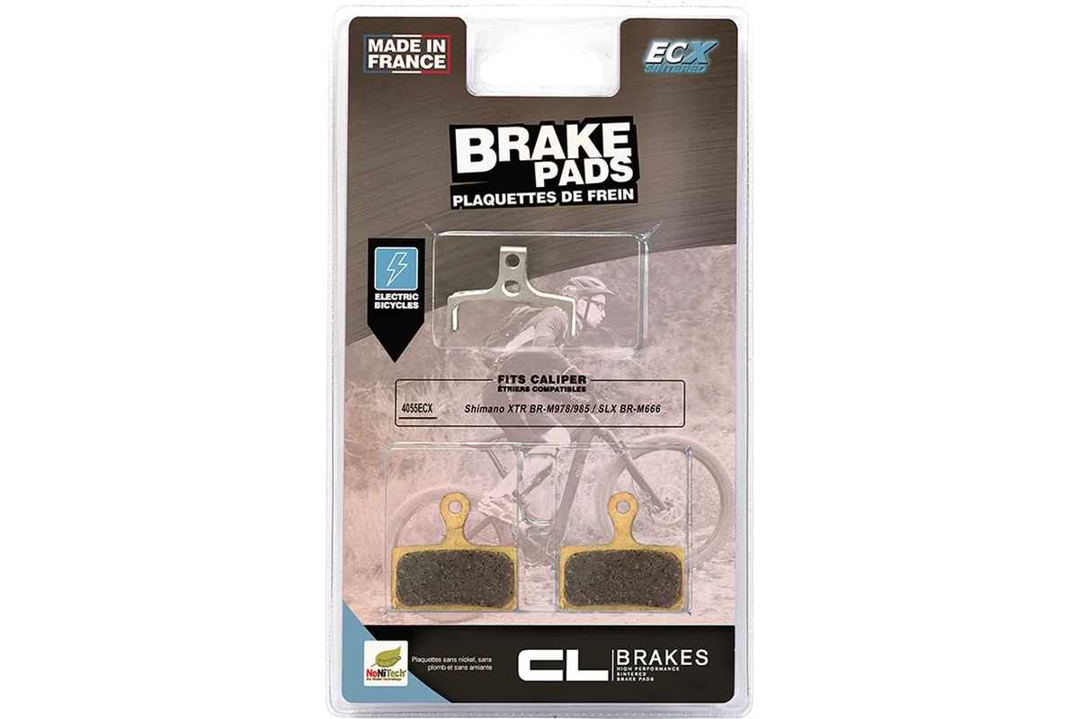 Plaquette de frein pour vélo électrique CL BRAKES ECX - métal fritté - 4060ECX