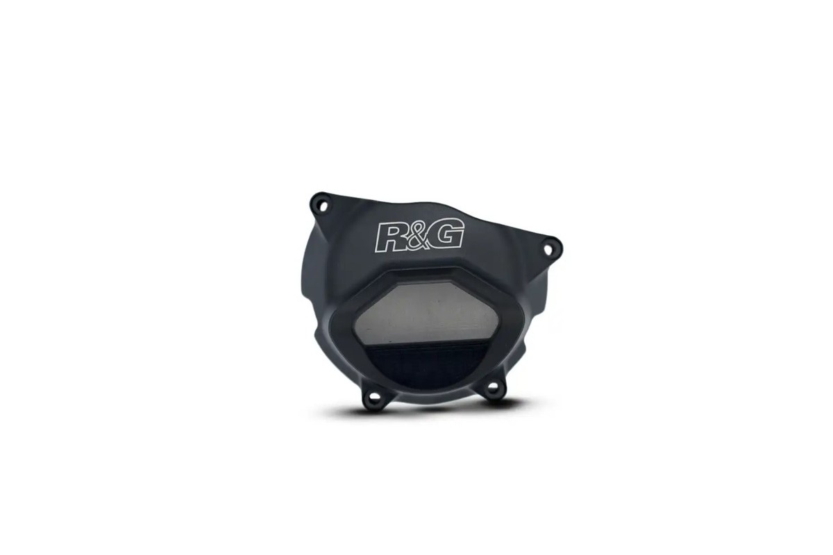 Couvre-carter gauche (alternateur) R&G RACING PRO noir