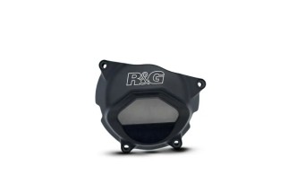 Couvre-carter gauche (alternateur) R&G RACING PRO noir