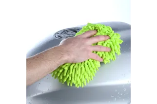 Gants éponge microfibre OXFORD nettoyage + lustrage